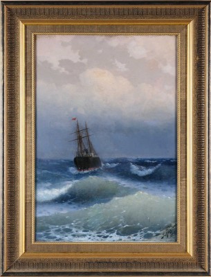 Калмыков Григорий Одиссеевич. Морской пейзаж